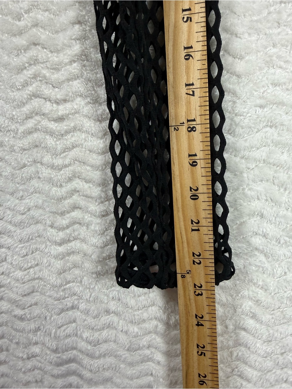 Black Cropped Fishnet Hoodie so fun 🤩 - Picture 9 of 9